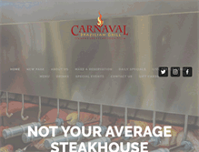 Tablet Screenshot of carnavalbraziliangrill.com